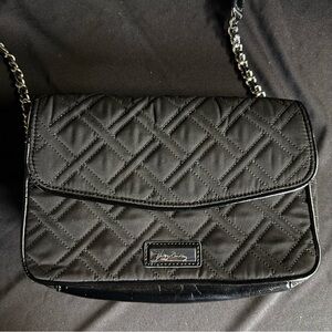 Vera Bradley Black Quilted Shoulder Bag